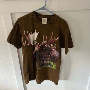 Vintage Habitat Men's Medium Moose T-shirt.
